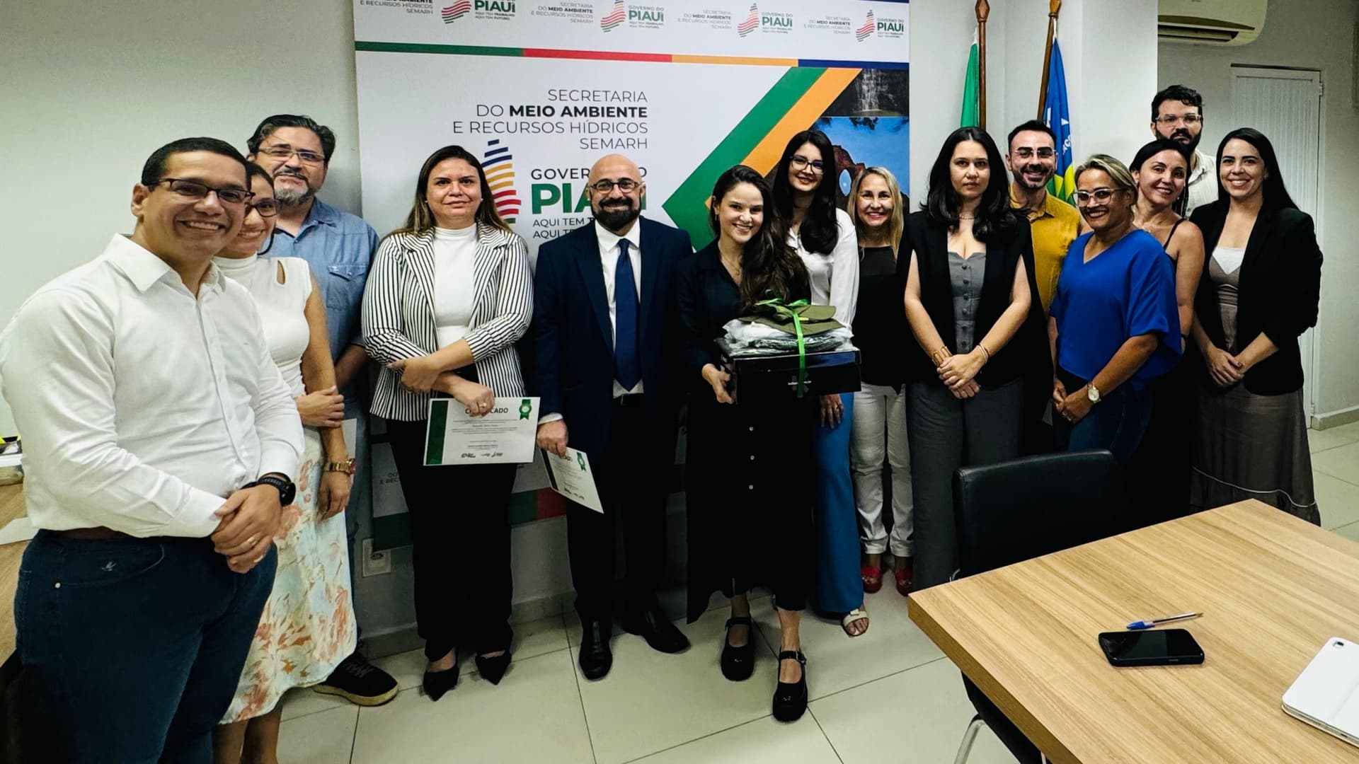 Semarh realiza solenidade de posse de quatro novas Auditoras Fiscais Ambientais