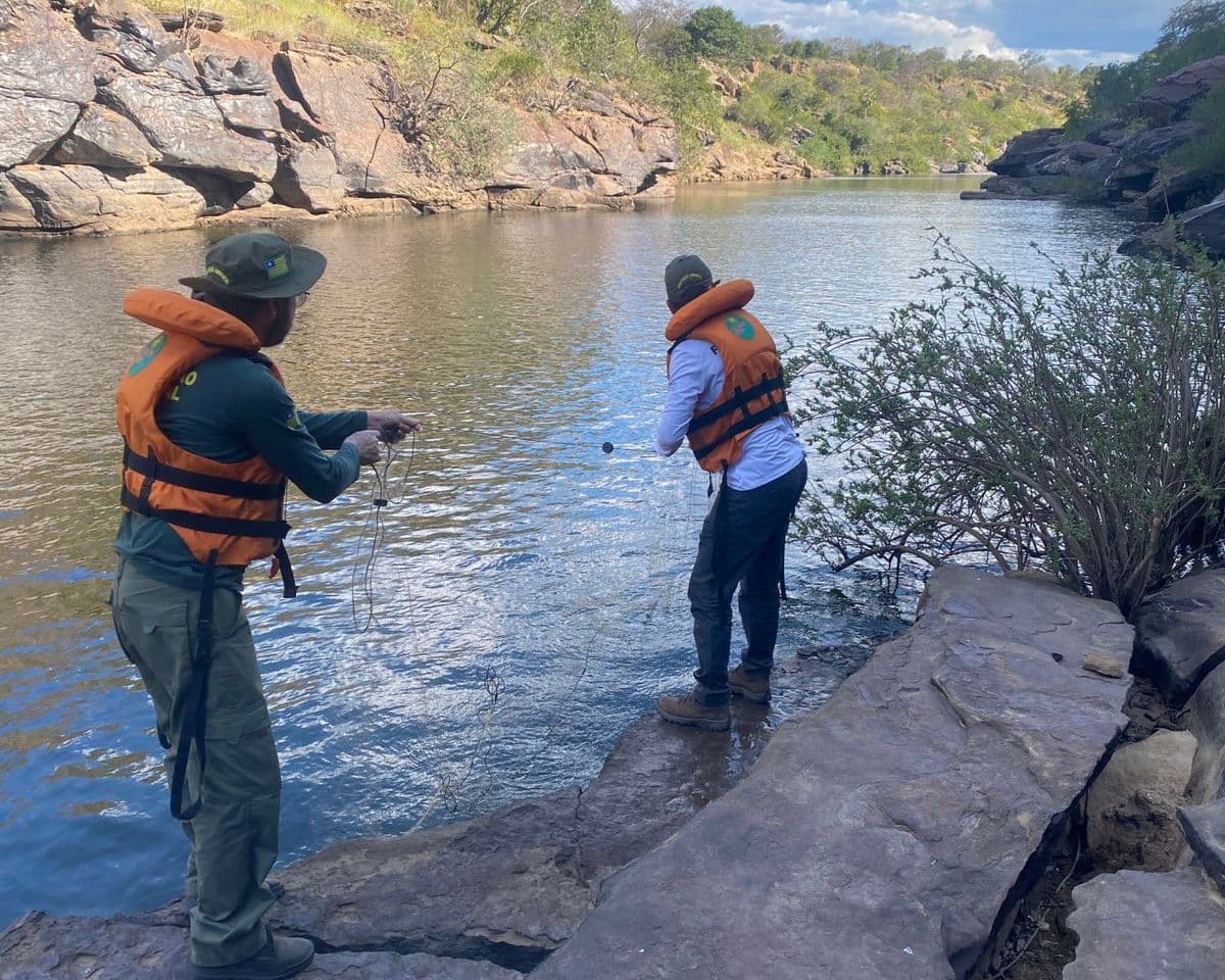 Fiscalização no Parque Estadual Cânion do Rio Poti