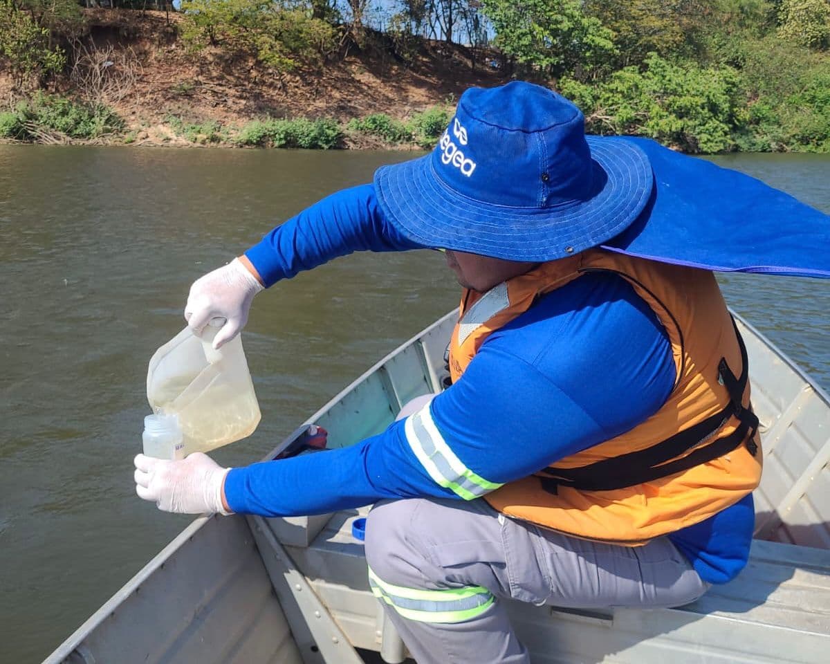 Qualidade da água do rio Poti: Semarh realiza monitoramento contínuo em Teresina