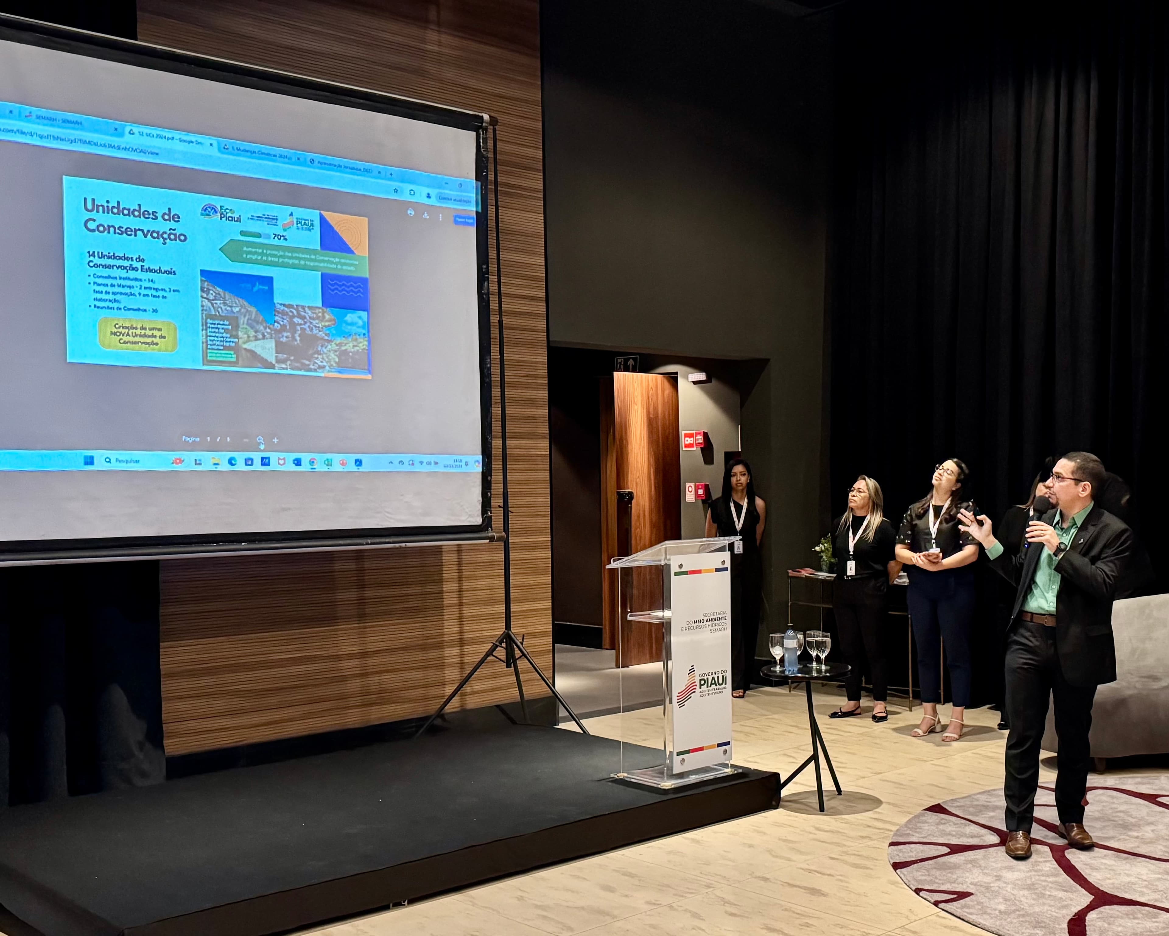 Semarh celebra conquistas ambientais em happy hour com a imprensa piauiense