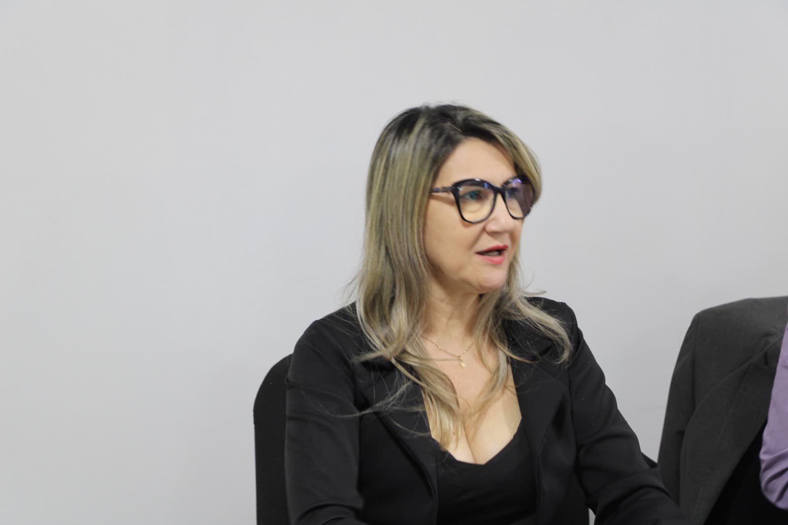 Arcanja Viana participou das audiências representando a Semarh