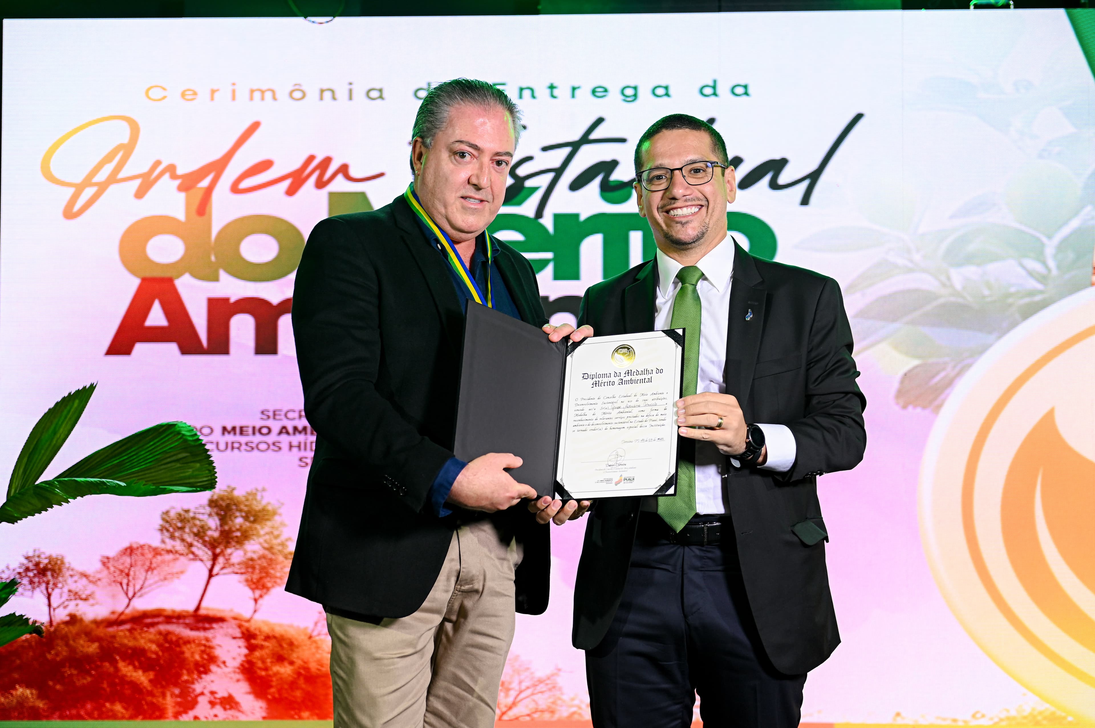 Personalidades e instituições foram homenageadas.