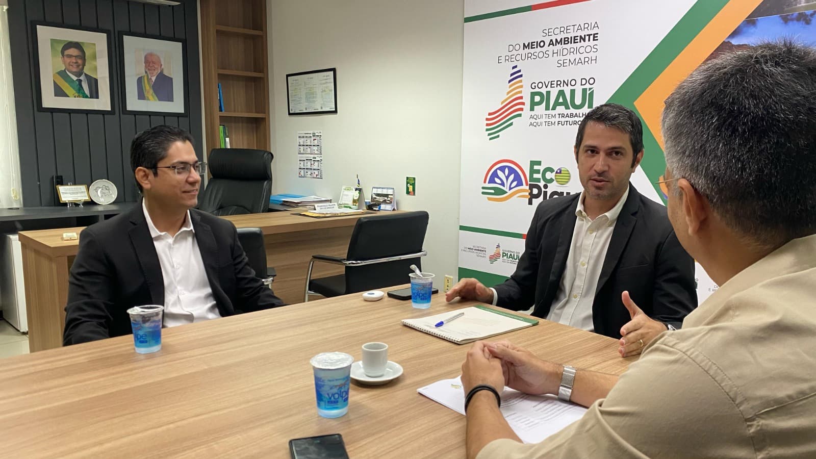 Aprosoja e Semarh discutem pautas relacionadas à produção agrícola e à preservação do meio ambiente