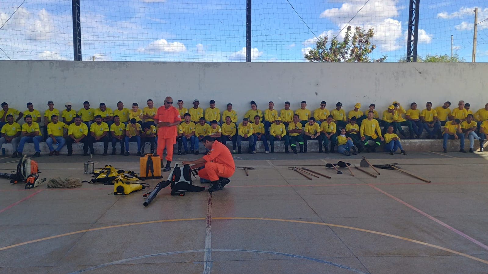 Semarh realiza treinamento para brigadistas em 5 municípios do Sul do Piauí