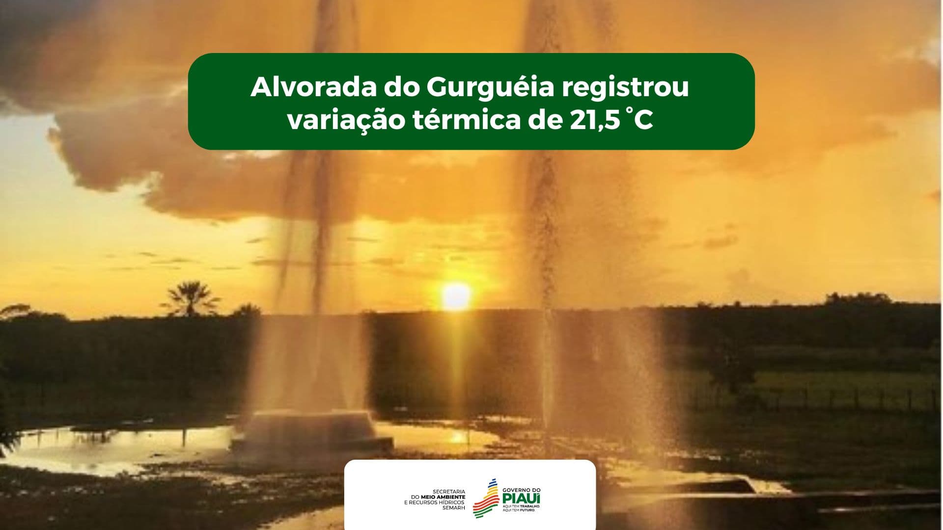 Cidades do sul do Piauí enfrentam frio de madrugada e calor forte de dia