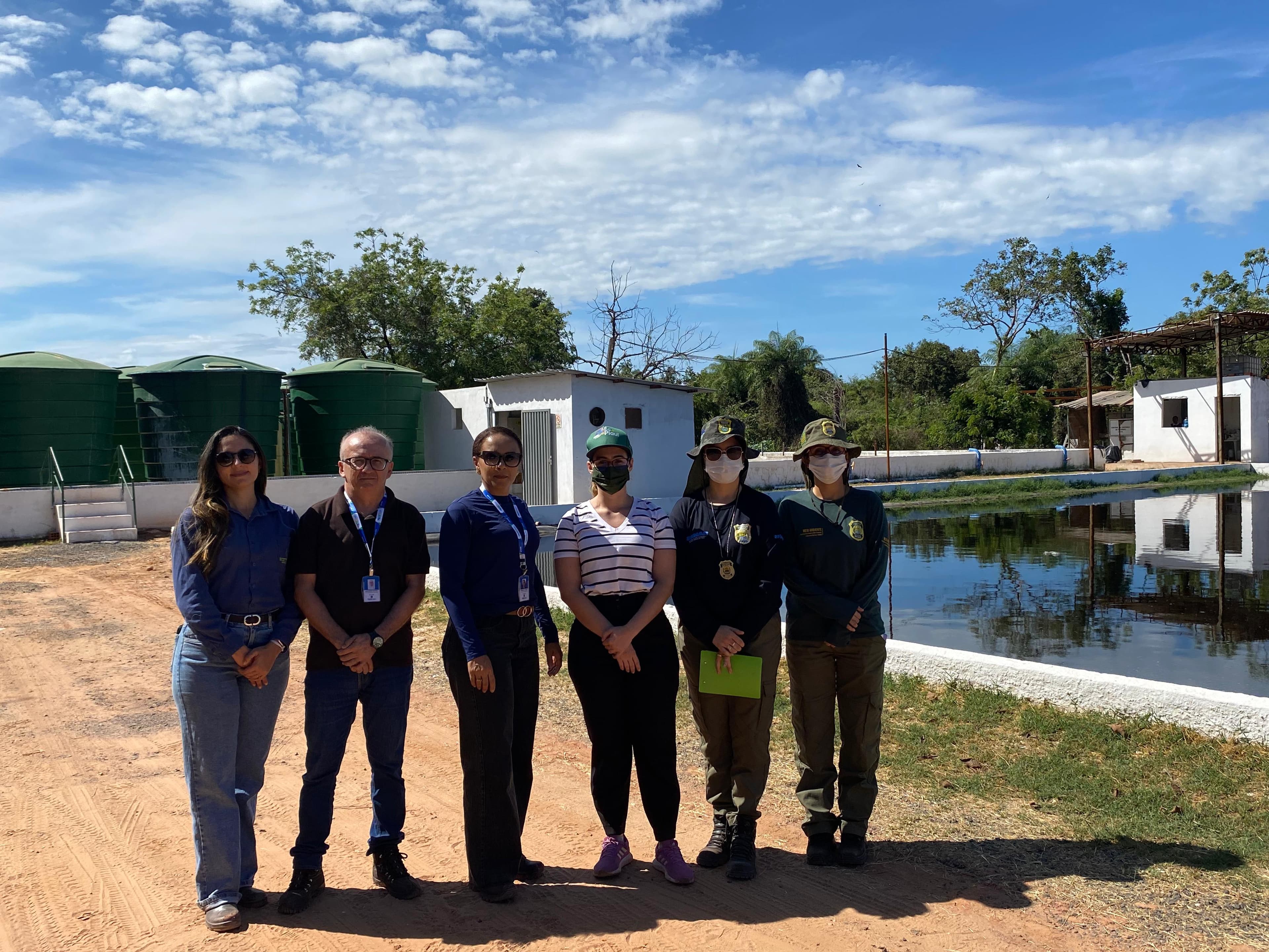 A equipe acompanhou de perto o funcionamento da estrutura e o cumprimento das exigências ambientais.