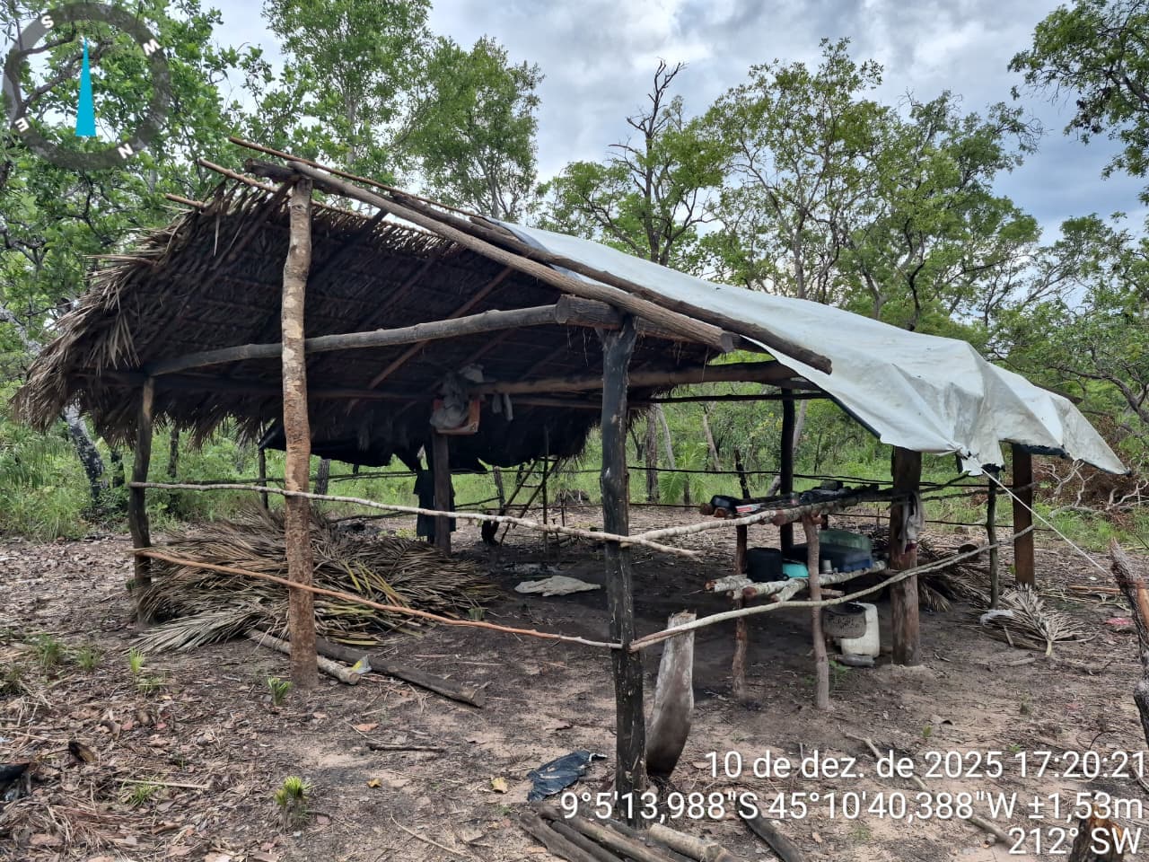 Homem armado é preso durante ação contra desmatamento no sul do Piauí