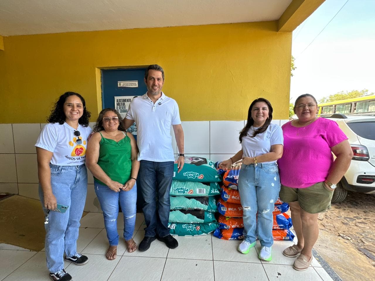 Semarh distribui 5,9 toneladas de ração em 2025 e fortalece política de proteção animal no Piauí