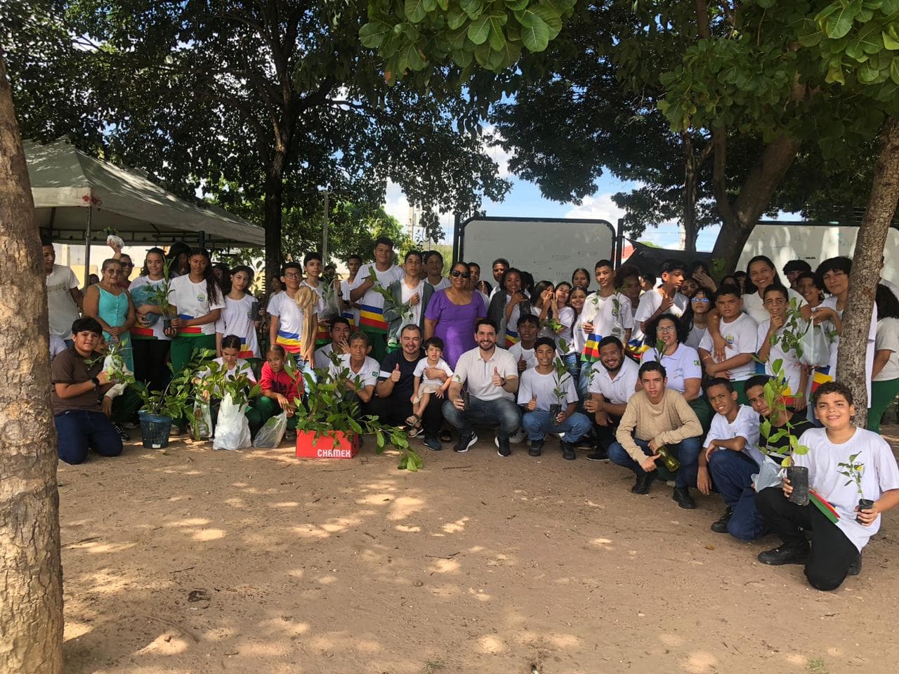 Proverde nos Bairros chega ao Parque Sul com distribuição de 15 mil mudas