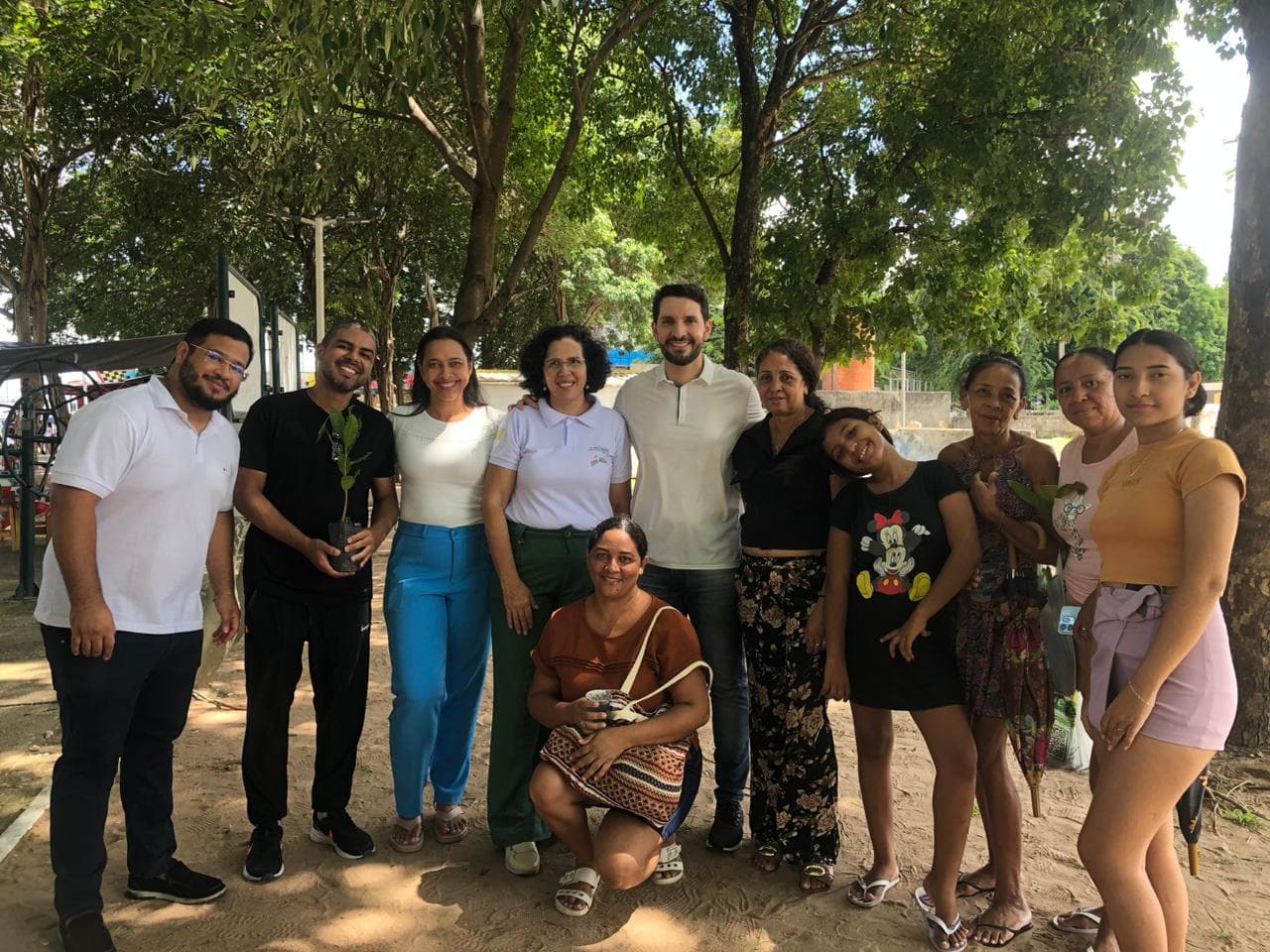 No local serão distribuídas 15 mil mudas de espécies frutíferas e nativas para a população.