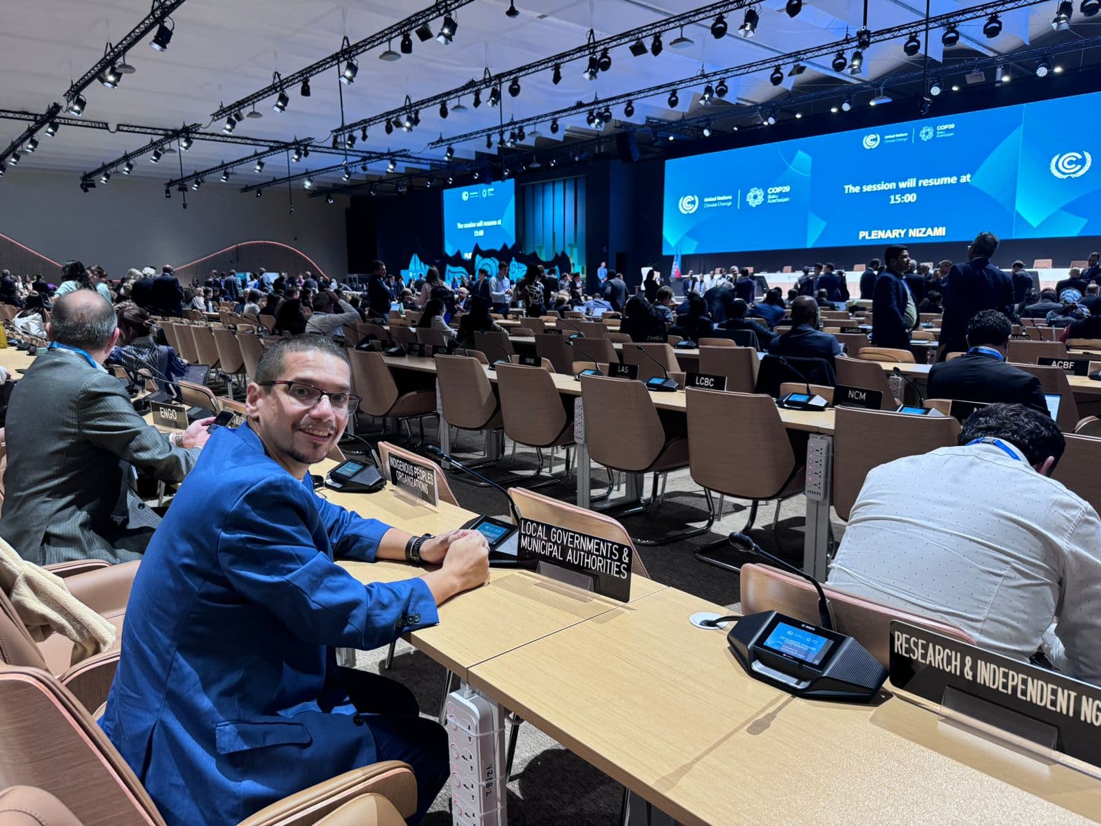 Semarh participa da COP 29, em Baku
