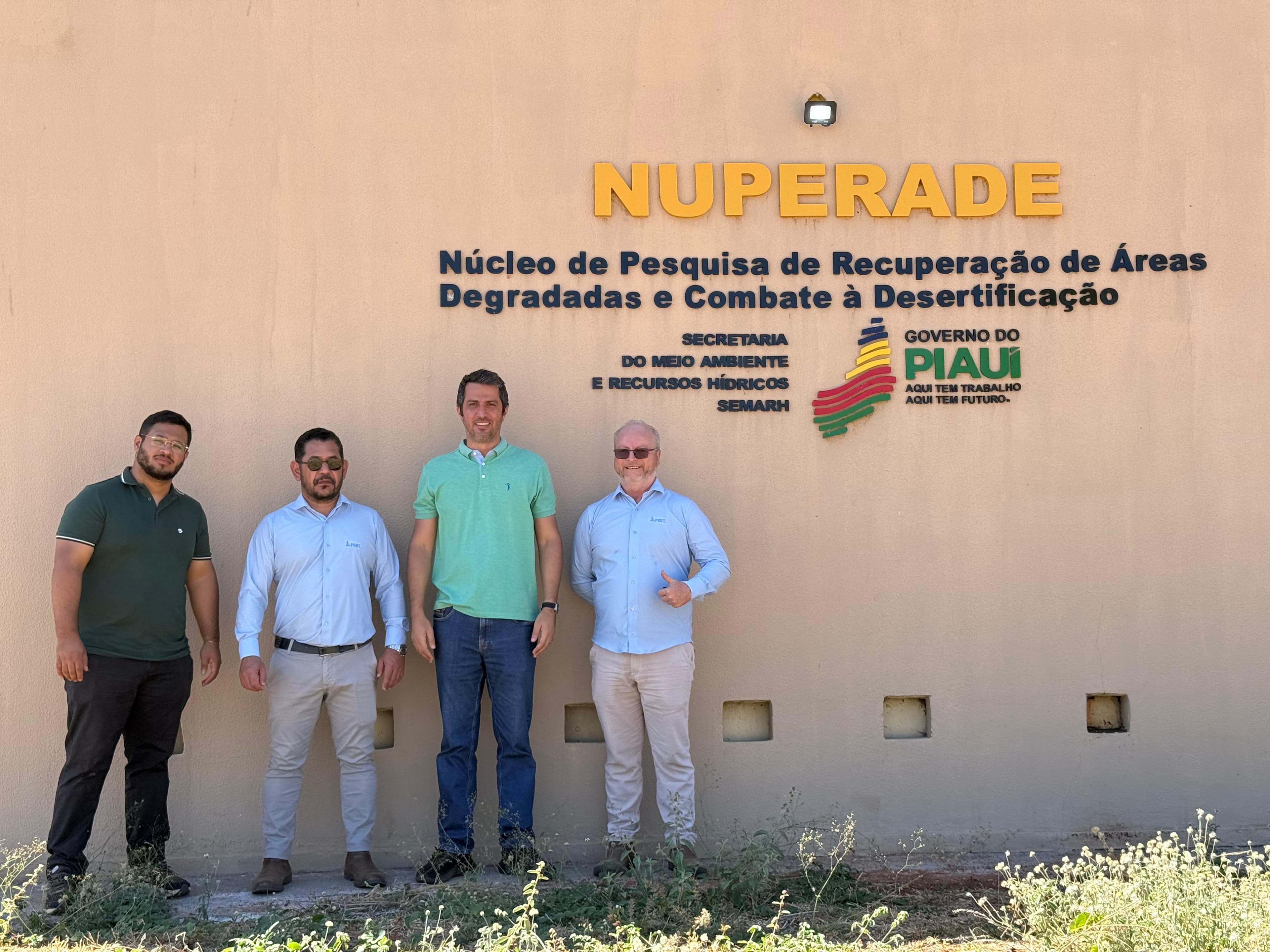Secretário de Meio Ambiente visita o NUPERADE