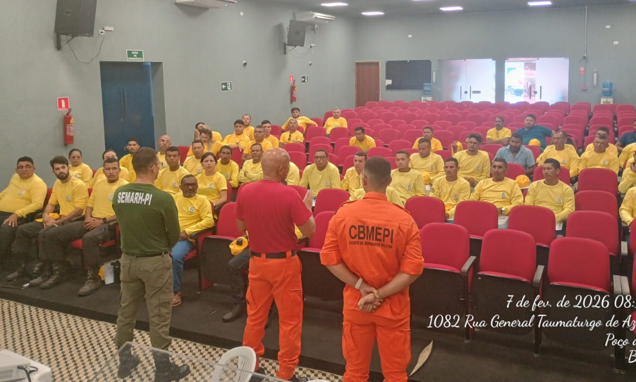 Semarh inicia 2026 com reforço no combate às queimadas e treina novas brigadas em Barras