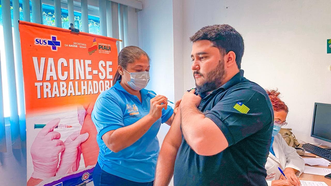 Aplicação das vacinas