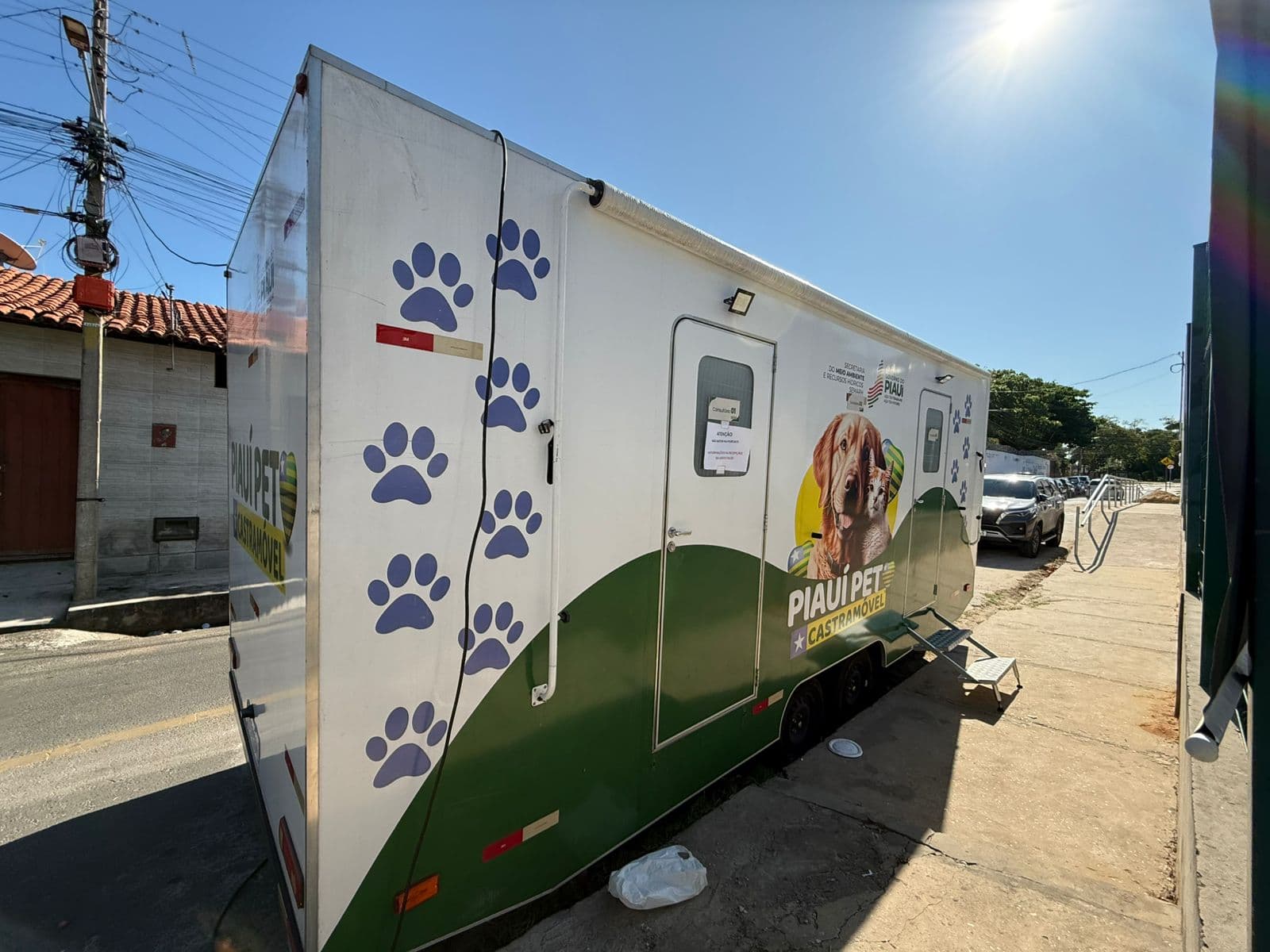 Castramóvel volta à ativa e agora faz as castrações dentro do próprio veículo