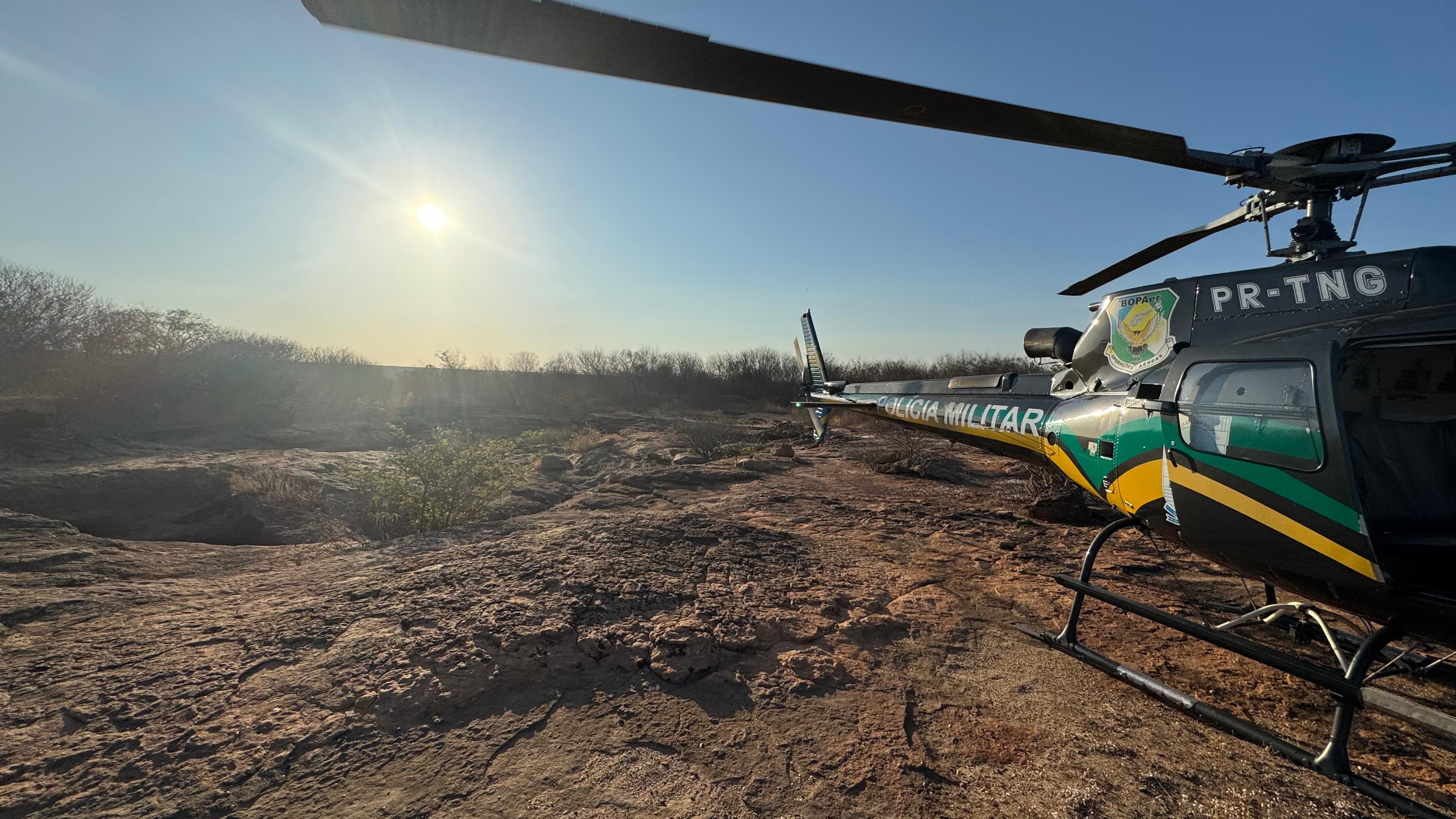 Brigadistas atuam no combate a incêndio no Corredor Ecológico de São Raimundo Nonato