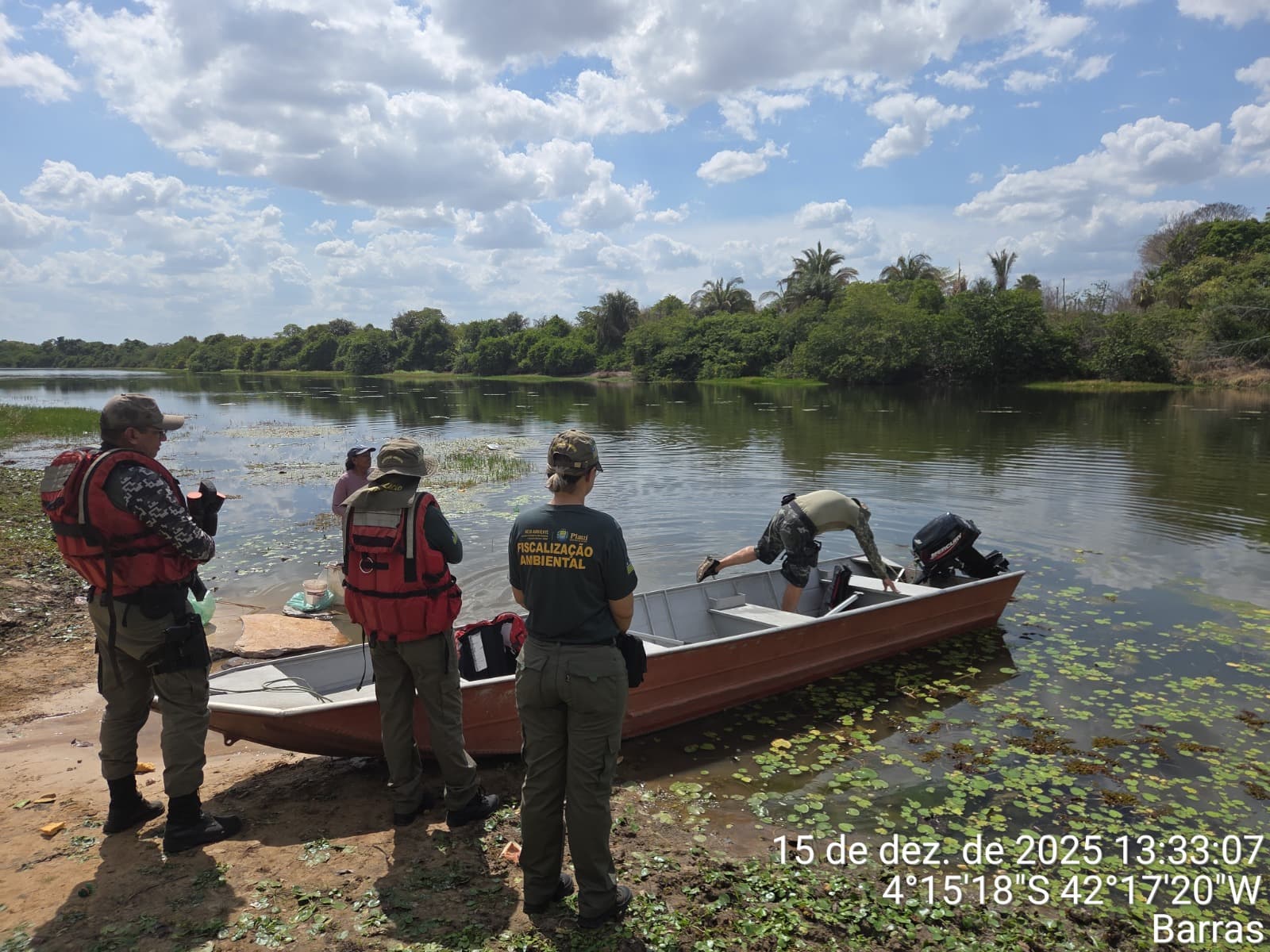 Operação Piracema 2025/2026 intensifica combate à pesca ilegal na Bacia do Rio Parnaíba